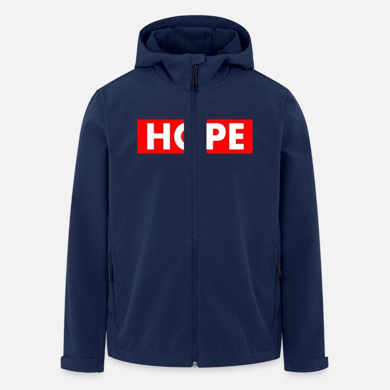 Hope - Recycelte Männer Softshell-Jacke von Stanley/Stella - Navy