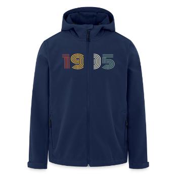 1995 Retro Style 1995 Birthday 1995 Vintage - Men’s Recycled Softshell Jacket by Stanley/Stella - navy - Front - AI Model Male 185 light (185cm)
