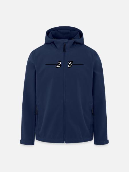 2025 year - Men’s Recycled Softshell Jacket by Stanley/Stella - navy