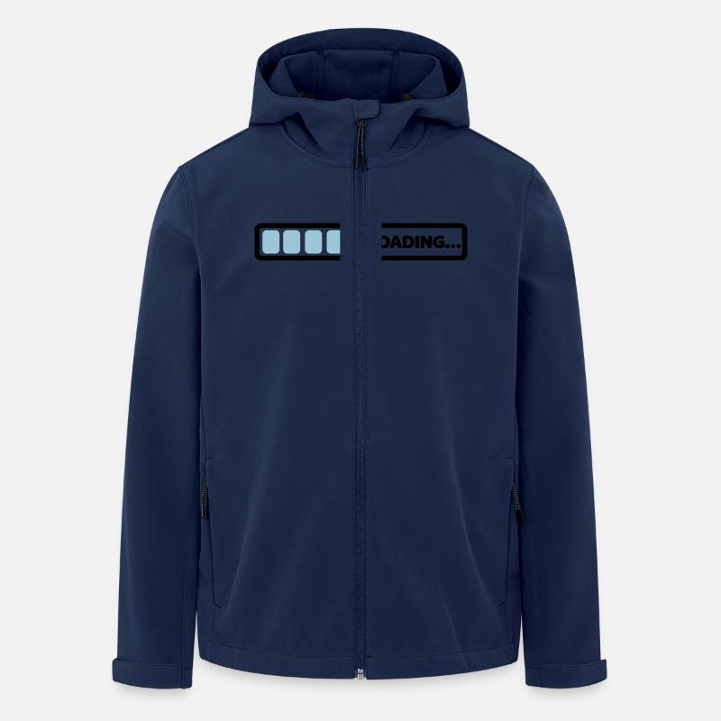 loading - Men’s Recycled Softshell Jacket by Stanley/Stella - navy