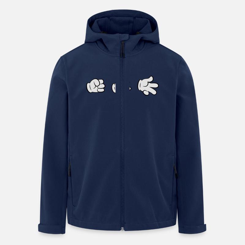 chifoumi - Veste softshell homme en polyester recyclé Stanley/Stella - marine