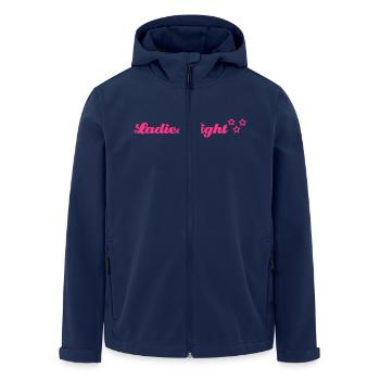 étoiles dames de nuit partie - Veste softshell homme en polyester recyclé Stanley/Stella - marine - Devant - AI Model Male 185 light (185cm)