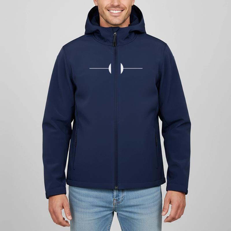 Grill Symbol Grilling Men’s Recycled Softshell Jacket by Stanley/Stella