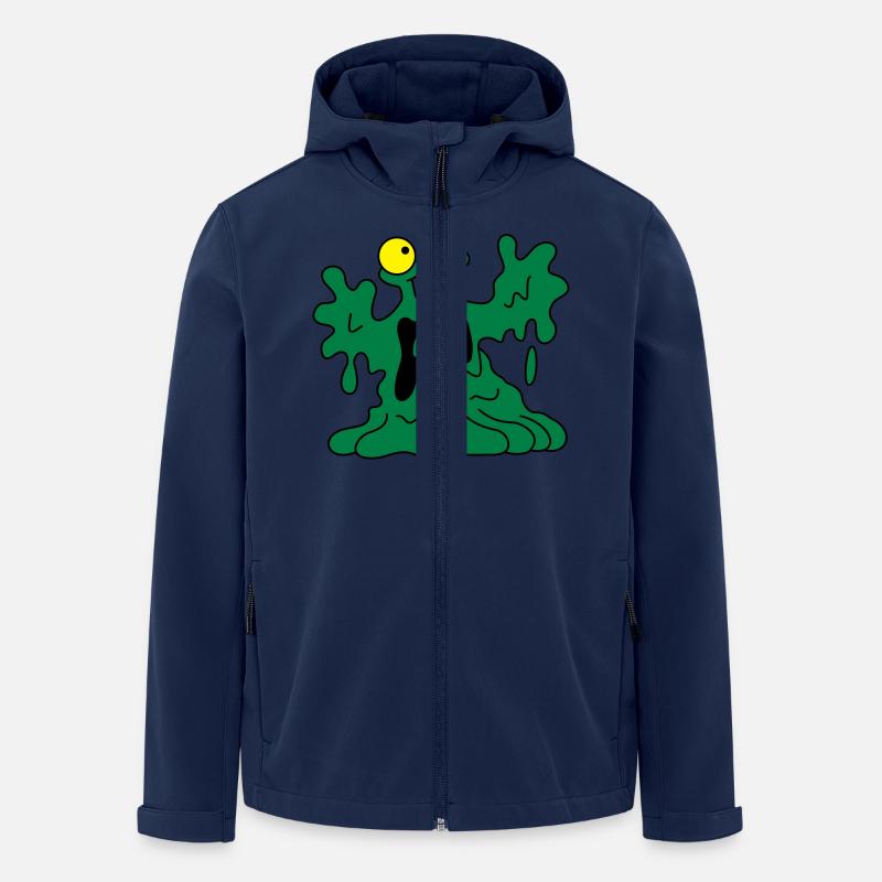 The Blob - Recycelte Männer Softshell-Jacke von Stanley/Stella - Navy