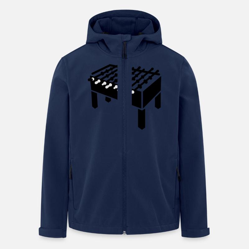 Kicker - Recycelte Männer Softshell-Jacke von Stanley/Stella - Navy