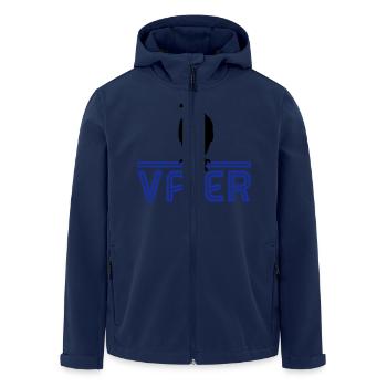 Rabenvater - Veste softshell homme en polyester recyclé Stanley/Stella - marine - Devant - AI Model Male 185 light (185cm)