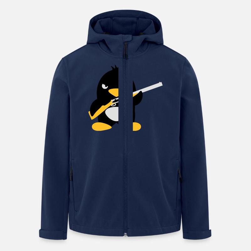 Shotgun Penguin - Veste softshell homme en polyester recyclé Stanley/Stella - marine