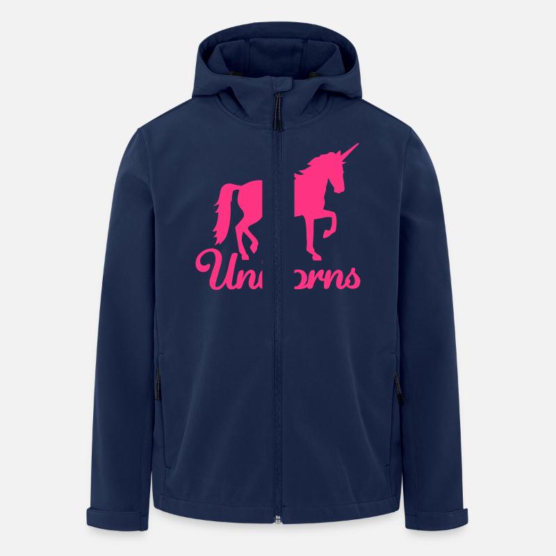 Unicorn - Recycelte Männer Softshell-Jacke von Stanley/Stella - Navy