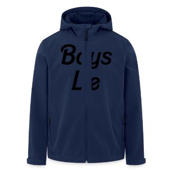 Boys lie - Men’s Recycled Softshell Jacket by Stanley/Stella - navy - Front - AI Model Male 185 light (185cm)