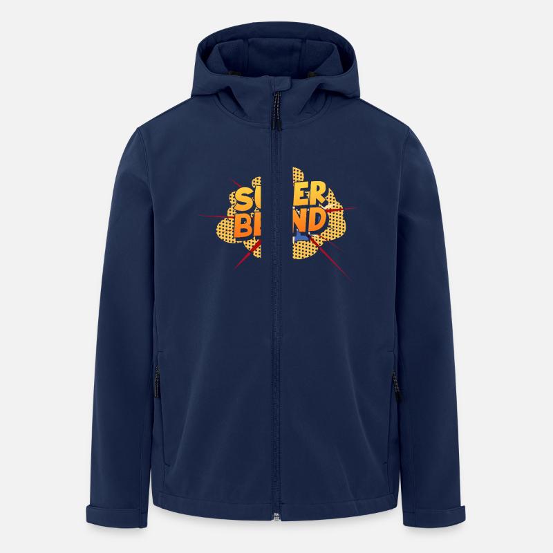 Bernd - Men’s Recycled Softshell Jacket by Stanley/Stella - navy