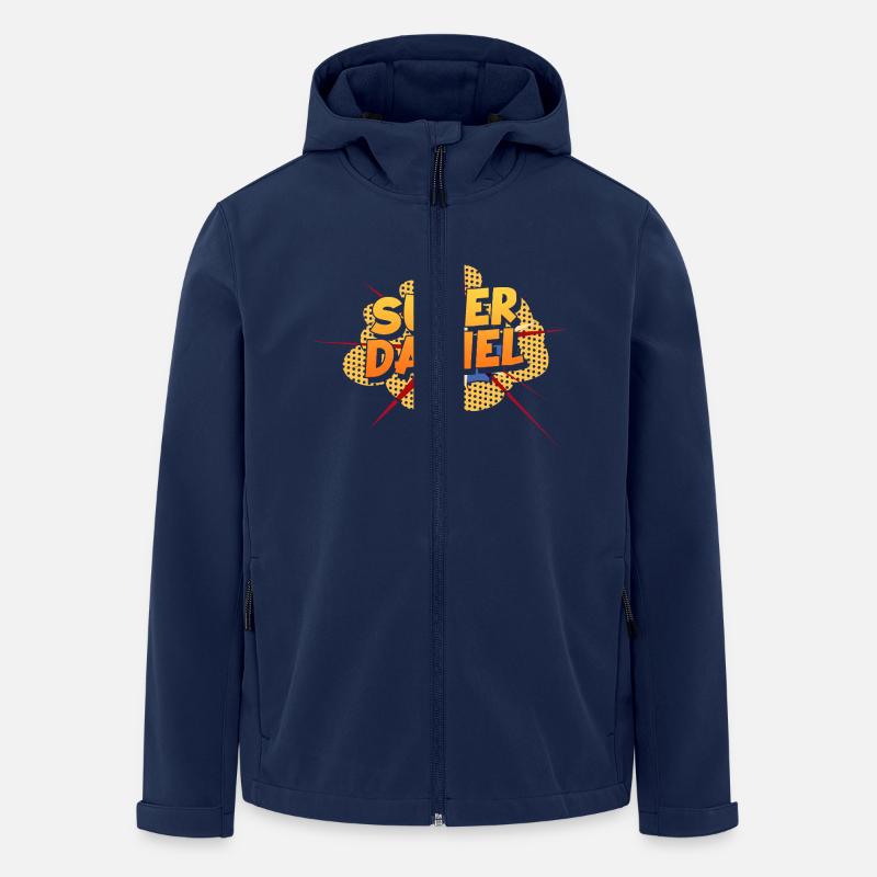 Daniel - Veste softshell homme en polyester recyclé Stanley/Stella - marine