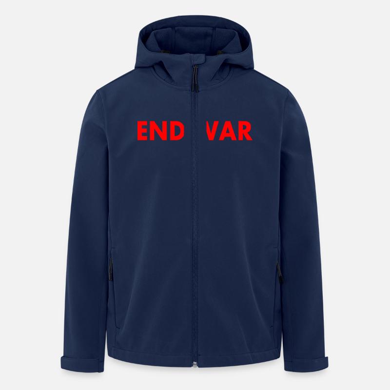End war - Recycelte Männer Softshell-Jacke von Stanley/Stella - Navy