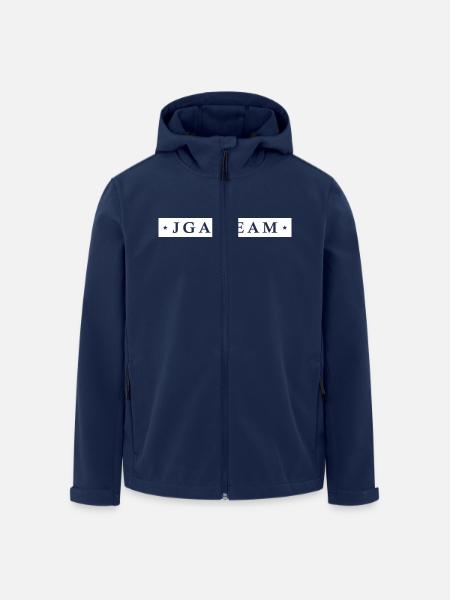 Jga Team Junggesellenabschied - Recycelte Männer Softshell-Jacke von Stanley/Stella - Navy