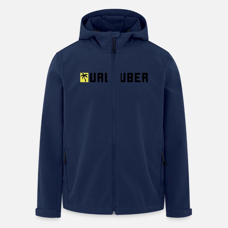 Urlauber Sommer - Recycelte Männer Softshell-Jacke von Stanley/Stella - Navy
