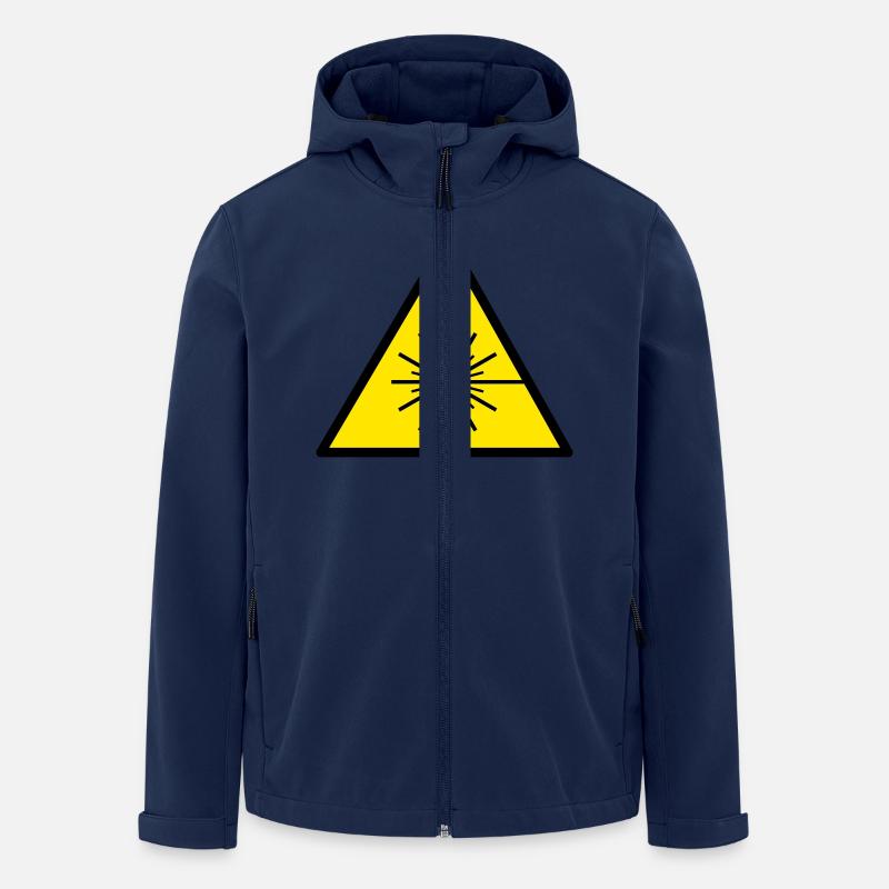 laser - Recycelte Männer Softshell-Jacke von Stanley/Stella - Navy