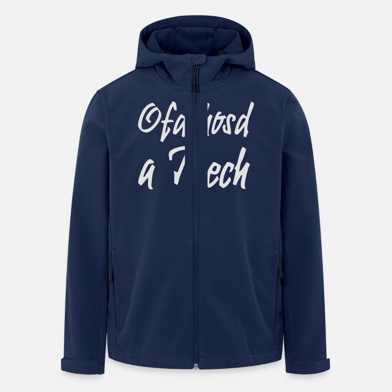 Ofd hosd a Bech - Recycelte Männer Softshell-Jacke von Stanley/Stella - Navy