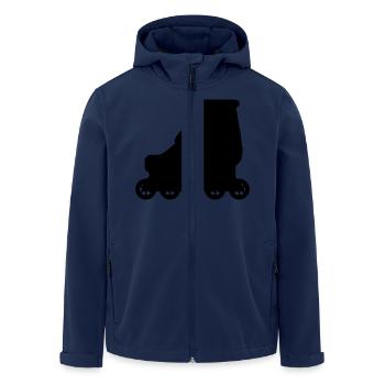 Inline Skate - Aggressive Skate - Veste softshell homme en polyester recyclé Stanley/Stella - marine - Devant - AI Model Male 185 light (185cm)