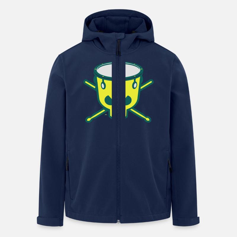 sculldrum 2 - Recycelte Männer Softshell-Jacke von Stanley/Stella - Navy