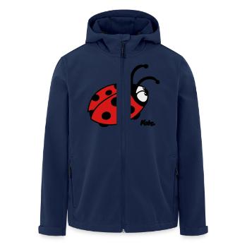 Marienkäfer (c) - Veste softshell homme en polyester recyclé Stanley/Stella - marine - Devant - AI Model Male 185 light (185cm)