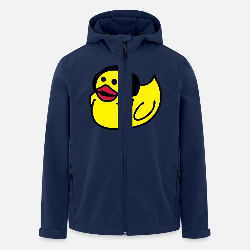 ente - Recycelte Männer Softshell-Jacke von Stanley/Stella - Navy