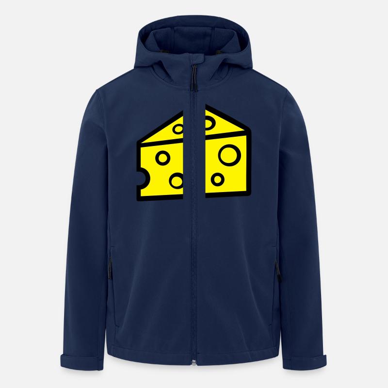 Fromage - Veste softshell homme en polyester recyclé Stanley/Stella - marine