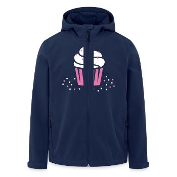 Cupcake - Veste softshell homme en polyester recyclé Stanley/Stella - marine - Devant - AI Model Male 185 light (185cm)