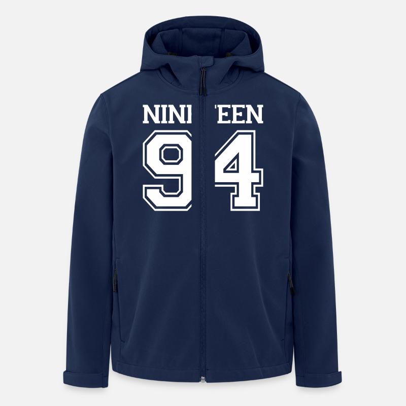 1994 - Recycelte Männer Softshell-Jacke von Stanley/Stella - Navy