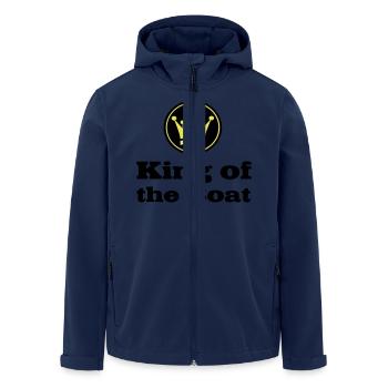 Boot - Recycelte Männer Softshell-Jacke von Stanley/Stella - Navy - Vorne - AI Model Male 185 light (185cm)