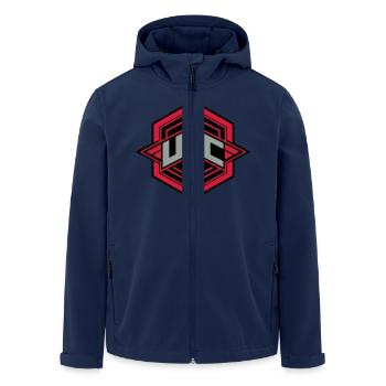 Mixed Martial Arts - Recycelte Männer Softshell-Jacke von Stanley/Stella - Navy - Vorne - AI Model Male 185 light (185cm)