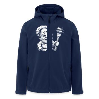 Griller - Veste softshell homme en polyester recyclé Stanley/Stella - marine - Devant - AI Model Male 185 light (185cm)