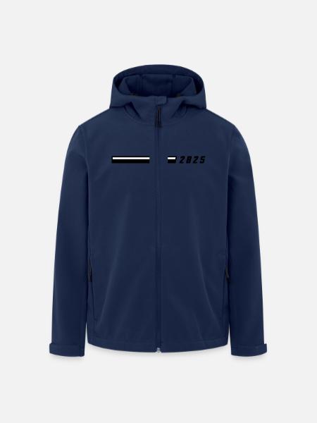 2025 year - Men’s Recycled Softshell Jacket by Stanley/Stella - navy
