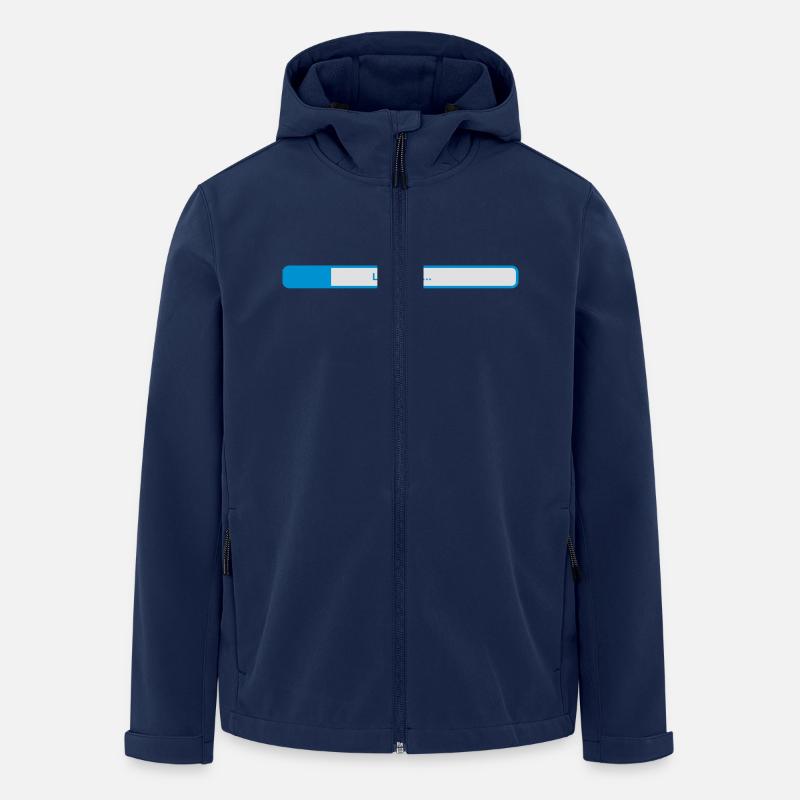 Ladebalken - Recycelte Männer Softshell-Jacke von Stanley/Stella - Navy