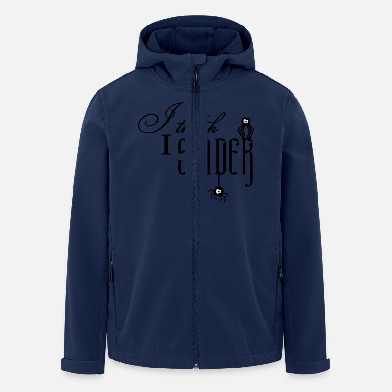 I think I spider - Recycelte Männer Softshell-Jacke von Stanley/Stella - Navy