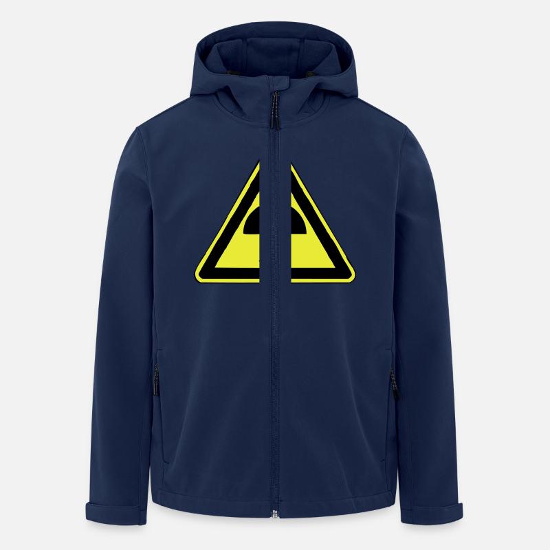 radioaktiv - Recycelte Männer Softshell-Jacke von Stanley/Stella - Navy