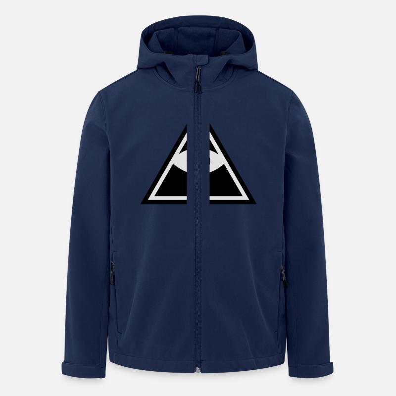 Iluminati - Veste softshell homme en polyester recyclé Stanley/Stella - marine