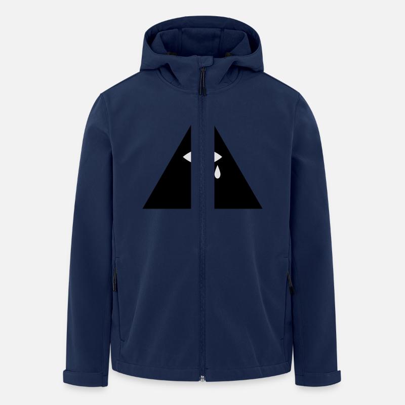 Pyramide Träne - Recycelte Männer Softshell-Jacke Discoverer von Stanley/Stella - Navy