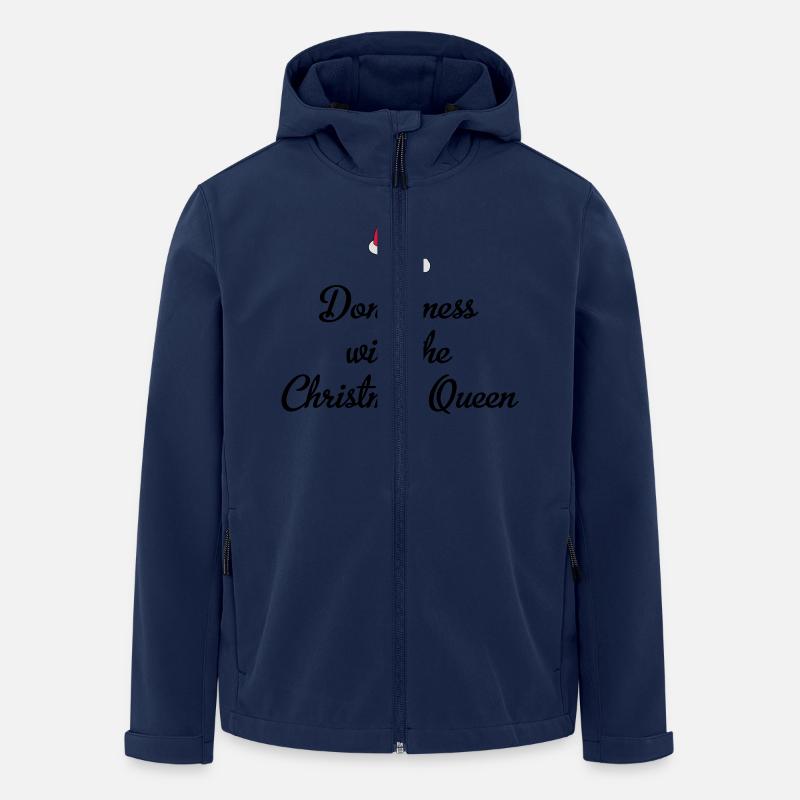 Noël reine - Veste softshell homme en polyester recyclé Stanley/Stella - marine