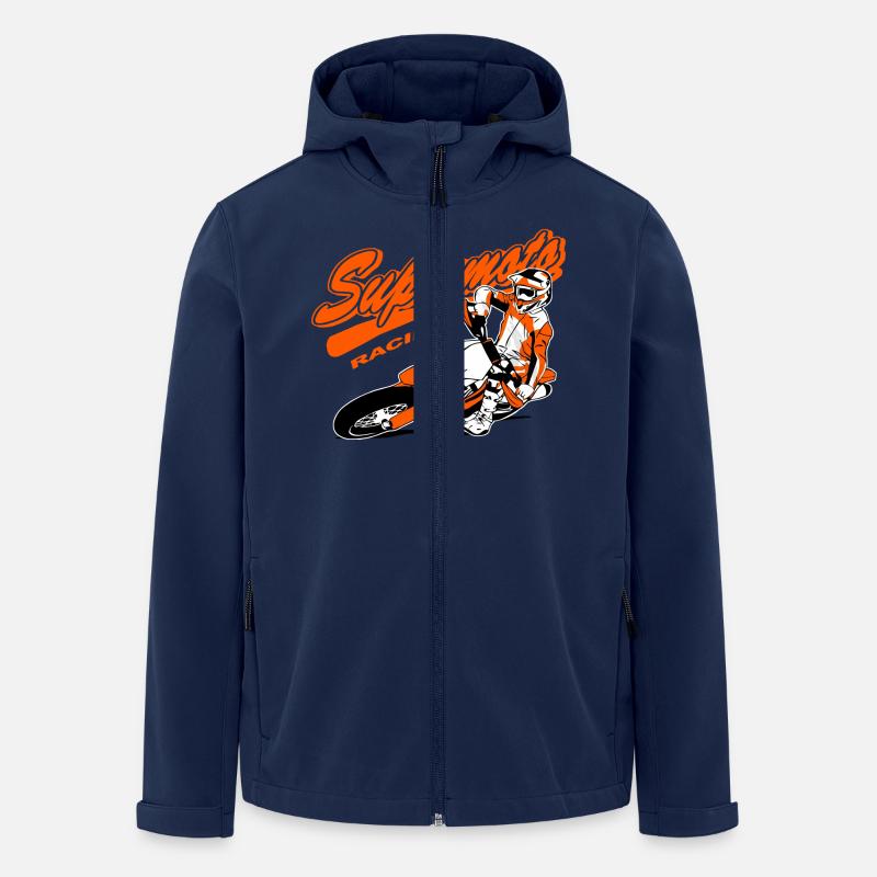 Supermoto Racing - Supermotard - Veste softshell homme en polyester recyclé Stanley/Stella - marine