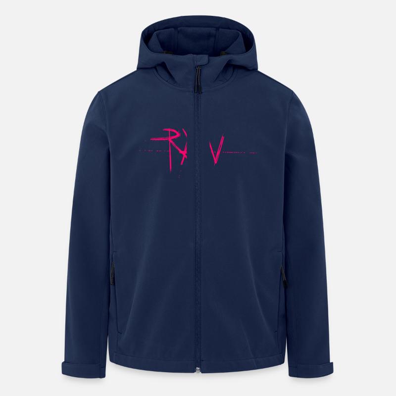 Hardstyle R! - Recycelte Männer Softshell-Jacke von Stanley/Stella - Navy