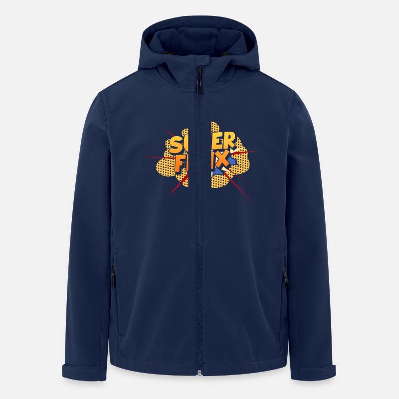 Felix - Men’s Recycled Softshell Jacket by Stanley/Stella - navy