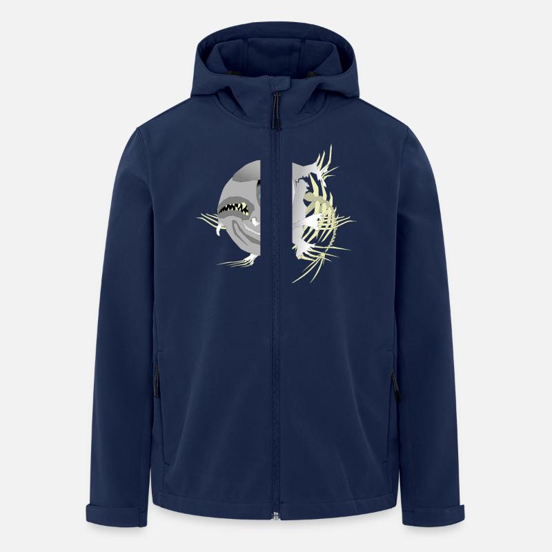 Ostküstensprotte - Recycelte Männer Softshell-Jacke von Stanley/Stella - Navy