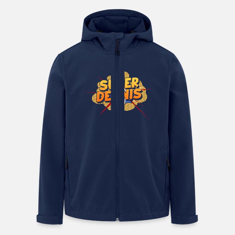 Dennis - Recycelte Männer Softshell-Jacke von Stanley/Stella - Navy