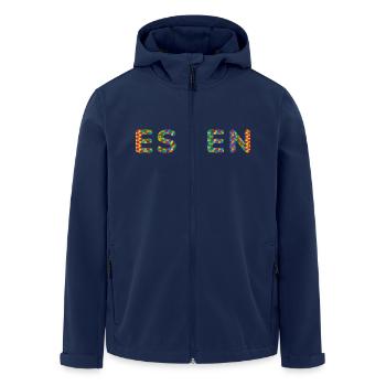 Essen Fan T-Shirt – Für echte Fans! - Recycelte Männer Softshell-Jacke von Stanley/Stella - Navy - Vorne - AI Model Male 185 light (185cm)