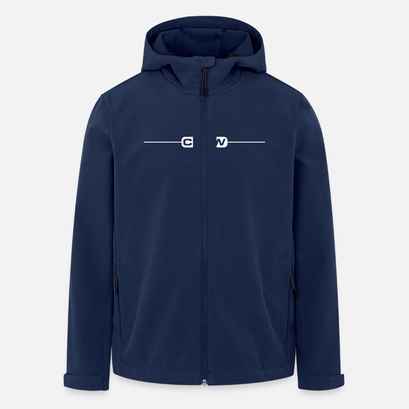 Conception de l’équipage - Veste softshell homme en polyester recyclé Stanley/Stella - marine