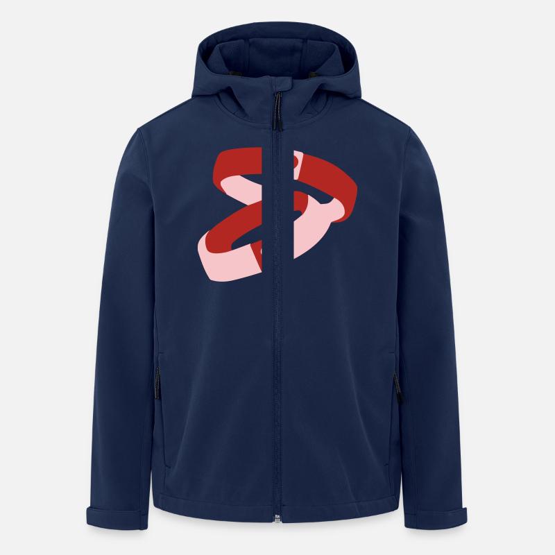 Ringe - Recycelte Männer Softshell-Jacke Discoverer von Stanley/Stella - Navy