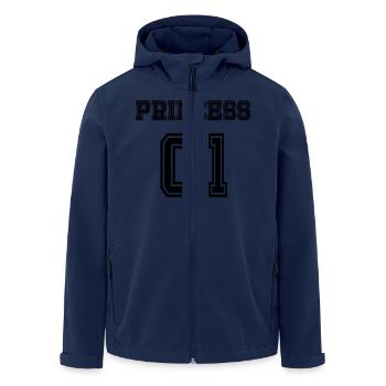 Princess - Recycelte Männer Softshell-Jacke von Stanley/Stella - Navy - Vorne - AI Model Male 185 light (185cm)