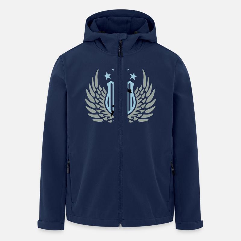 handballerin_f_3c - Veste softshell homme en polyester recyclé Stanley/Stella - marine