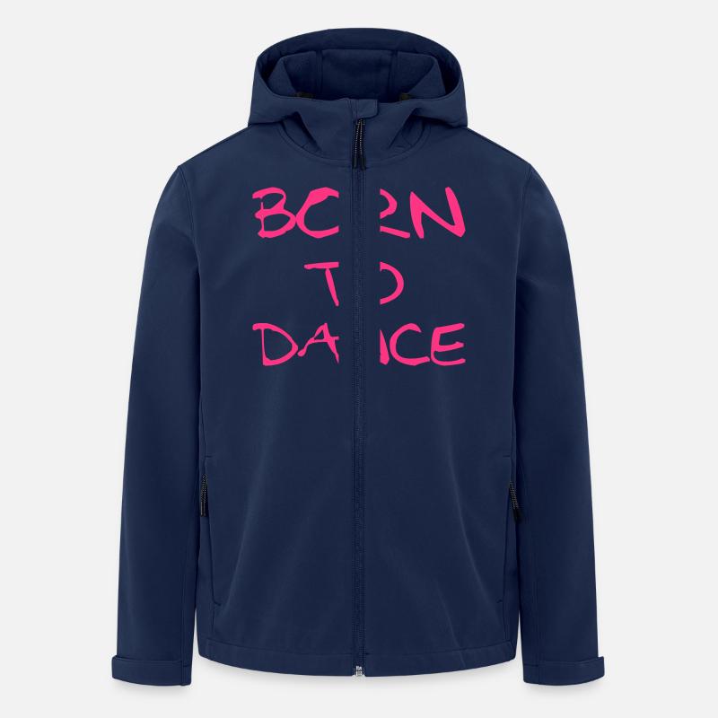 Born To Dance - Recycelte Männer Softshell-Jacke von Stanley/Stella - Navy