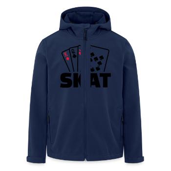 Skat - Veste softshell homme en polyester recyclé Stanley/Stella - marine - Devant - AI Model Male 185 light (185cm)