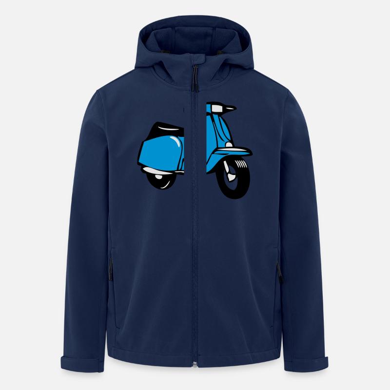 cool - Veste softshell homme en polyester recyclé Stanley/Stella - marine